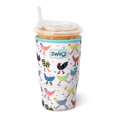 Funky Chicken Large Iced Cup Coolie