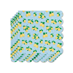 Lemon Meringue Cocktail Napkins