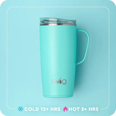 Sherbet Stripe Travel Mug 22oz