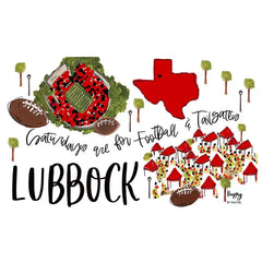 Saturdays in Lubbock Party Cup 24oz